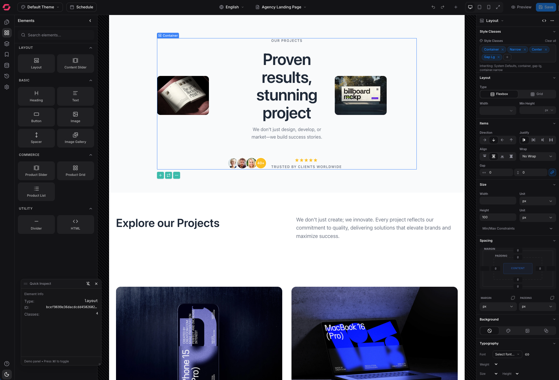 SteelCode Builder - Visual page editor for Shopware